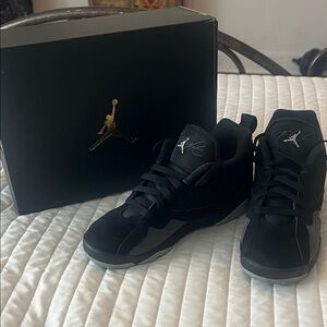 Jordan Men's or Women’s Black and Gray Sneakers